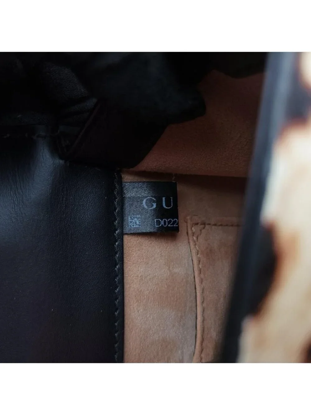 Gucci Sylvie Multicolor Calf Hair Shoulder Bag